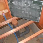 トイレ床下